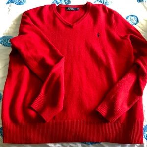 NWOT Men’s RL sweater, size L